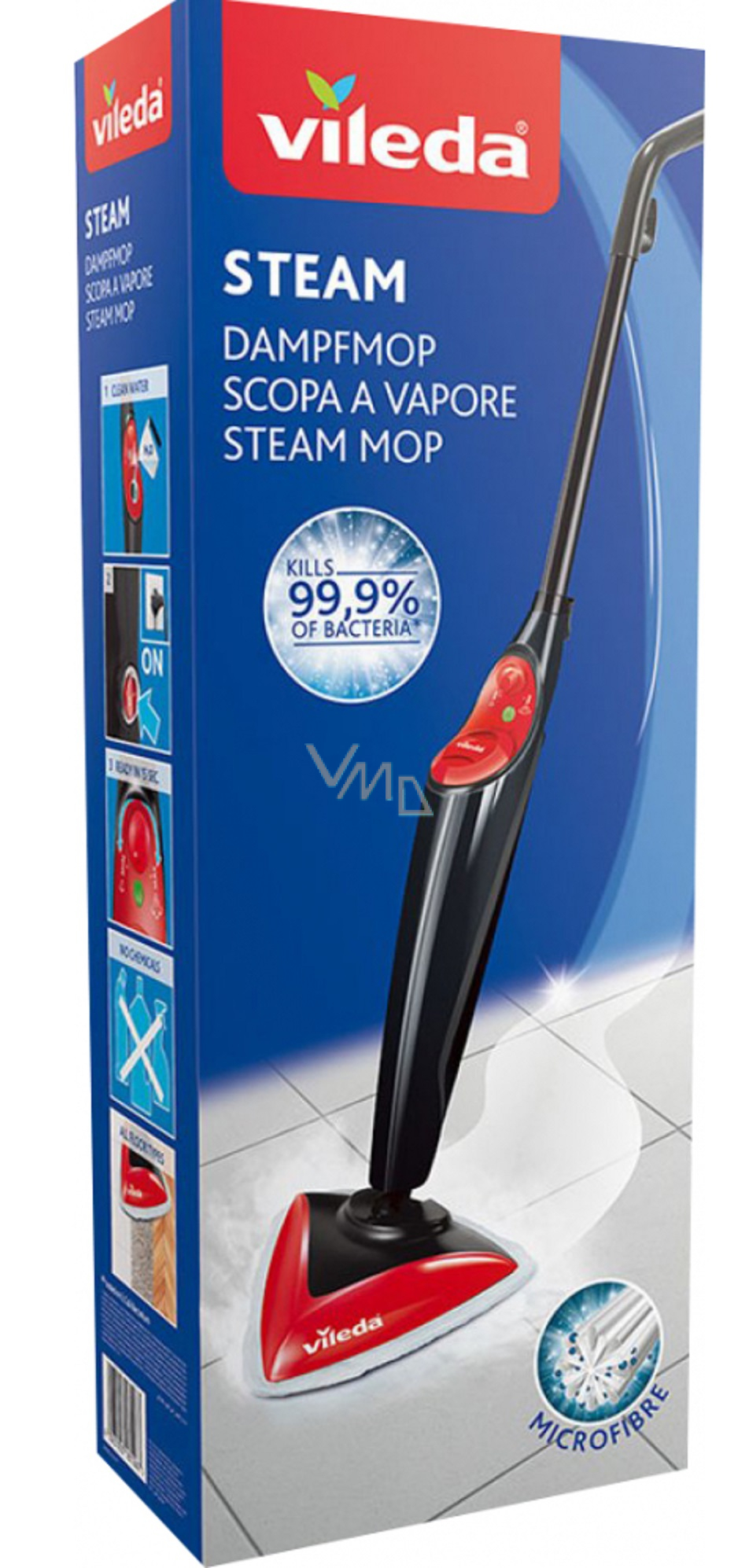 Vileda Steam Mop Steam Mop Vmd Parfumerie Drogerie