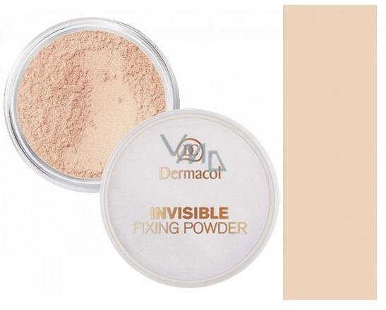 Dermacol Invisible Fixing Powder Natural G Vmd Parfumerie Drogerie