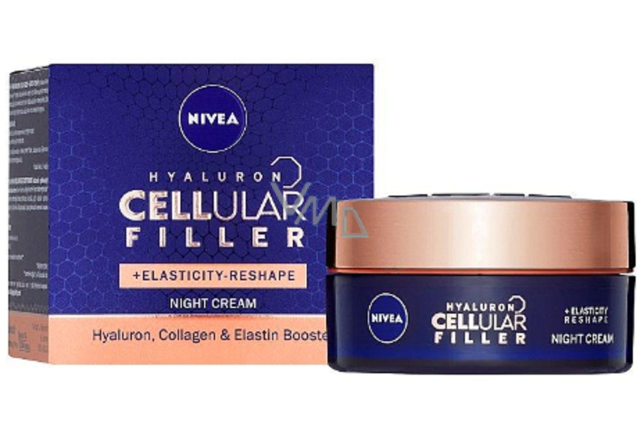 Nivea Hyaluron Cellular Filler Remodeling Night Cream Activates Skin