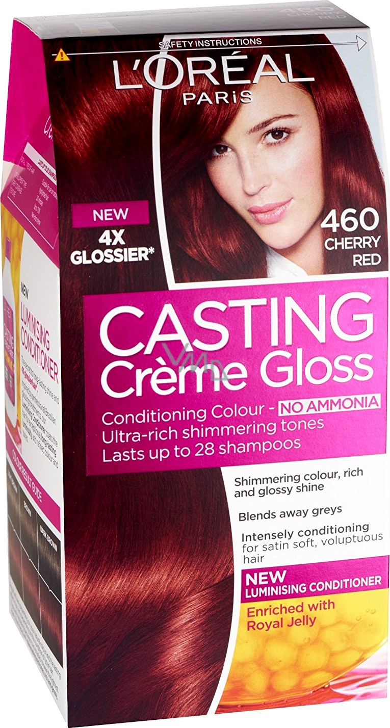 Loreal Creme Gloss hair color 460 strawberry eper - VMD parfumerie - drogerie