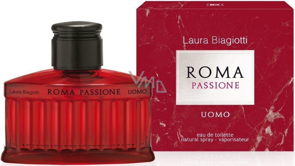 Laura Biagiotti Men's Roma Passione Uomo Gift Set Fragrances 8058045429616