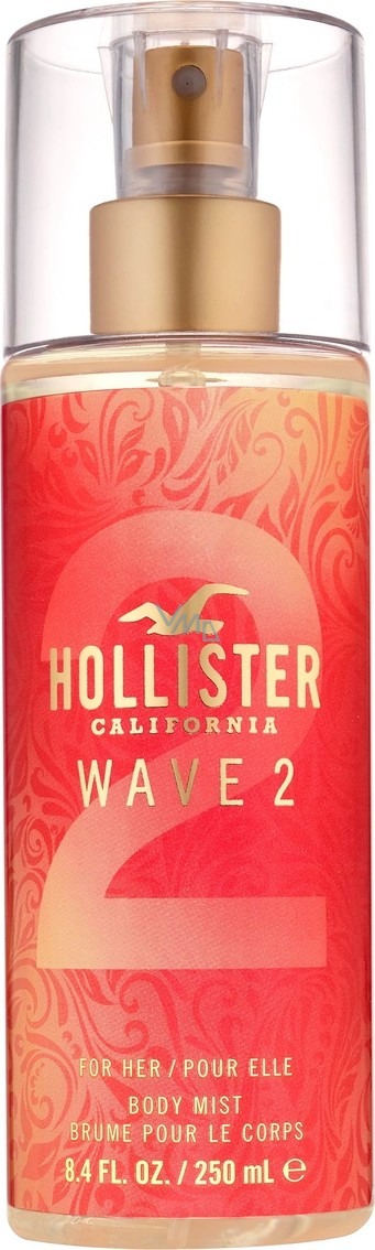 Hollister wave shop 2 body spray