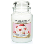 Yankee Candle Candy Cane Meringue vela perfumada 623 g Classic grande