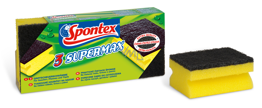 Spontex Top Tex multipurpose sponge cloth 3 pieces - VMD parfumerie -  drogerie