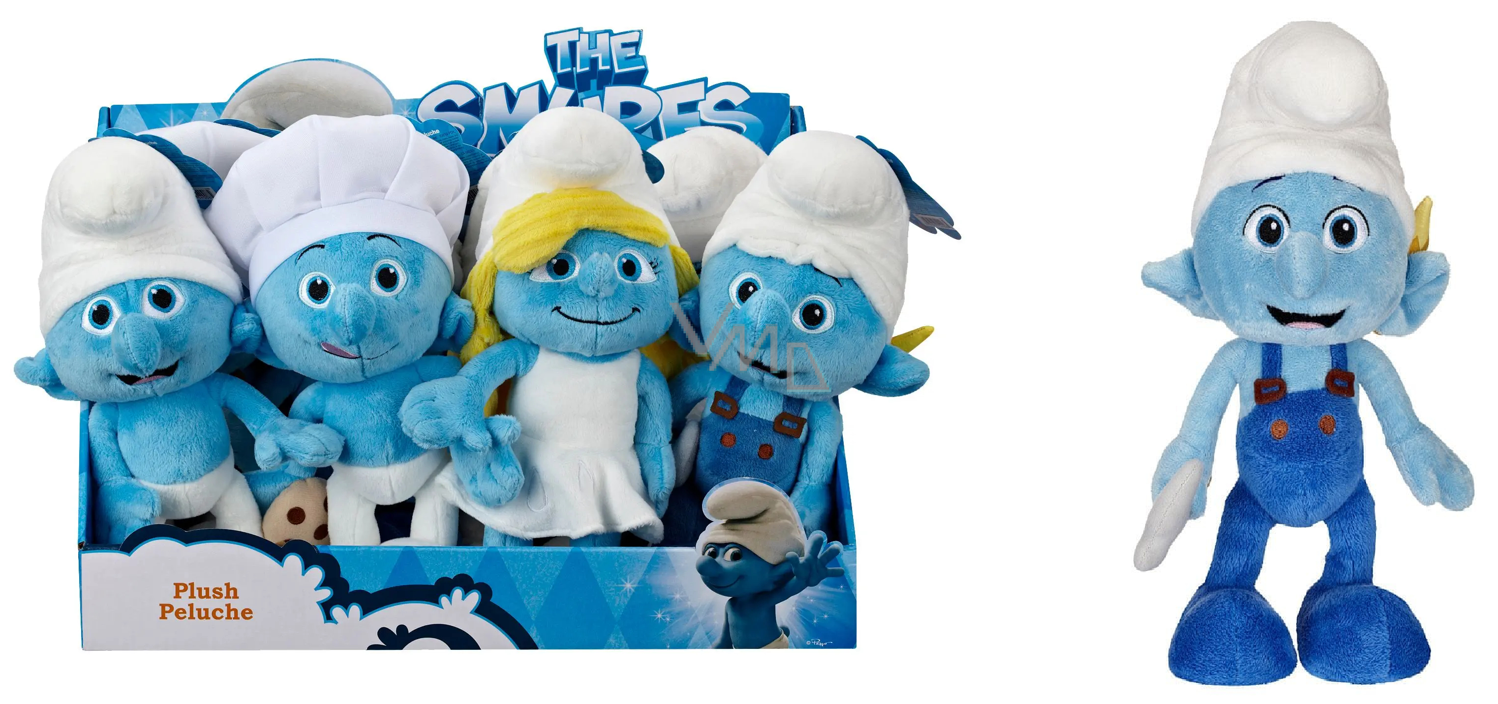 Smurfs deals soft toys