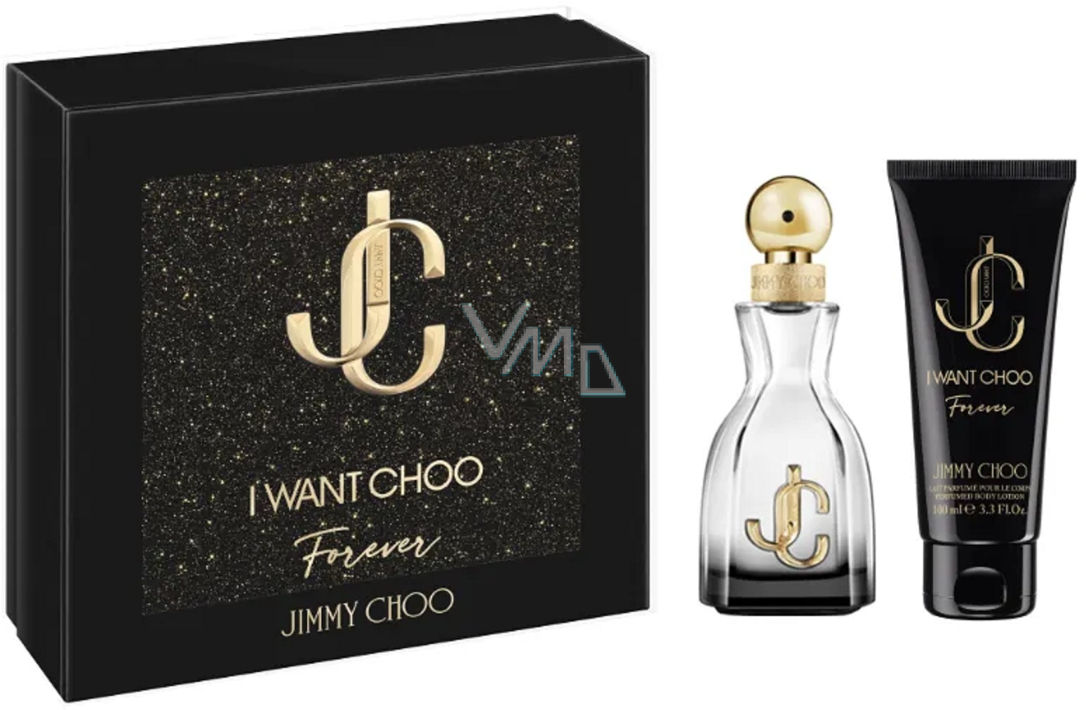 Jimmy choo perfume store and body lotion set