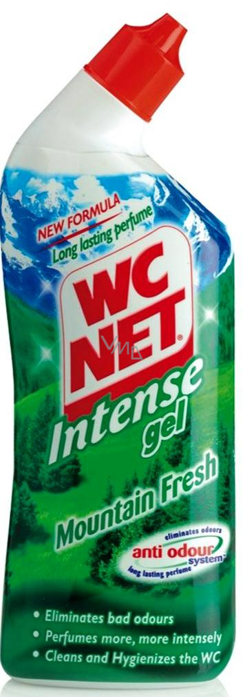 WC NET Toilet Cleaner Intense Gel Ocean Fresh 750ml