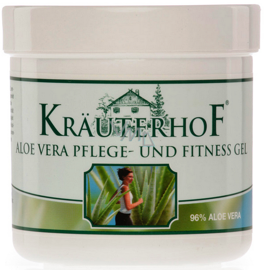 Krauterhof Fitness Aloe Vera Cream Gel For Skin Regeneration After Sunlight 250 Ml Vmd Parfumerie Drogerie