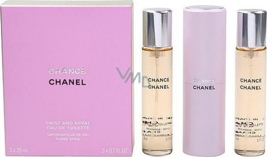 Chanel Chance Eau de Toilette Complete for Women 3 x 20 ml - VMD