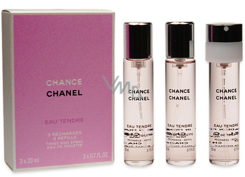 Chanel chance best sale 3 refills