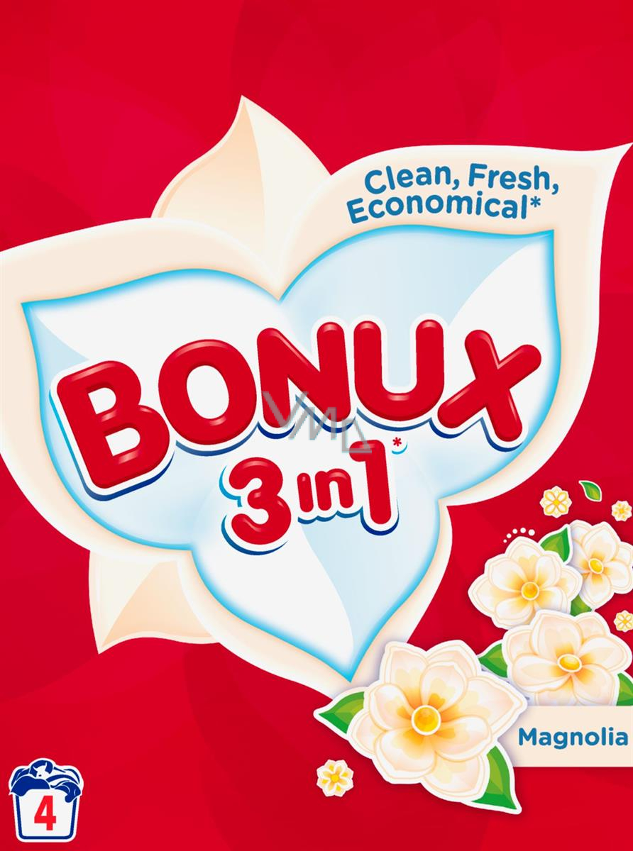 Bonux Color Pure Magnolia 3 in 1 washing powder for colored laundry 20  doses of 1.5 kg - VMD parfumerie - drogerie