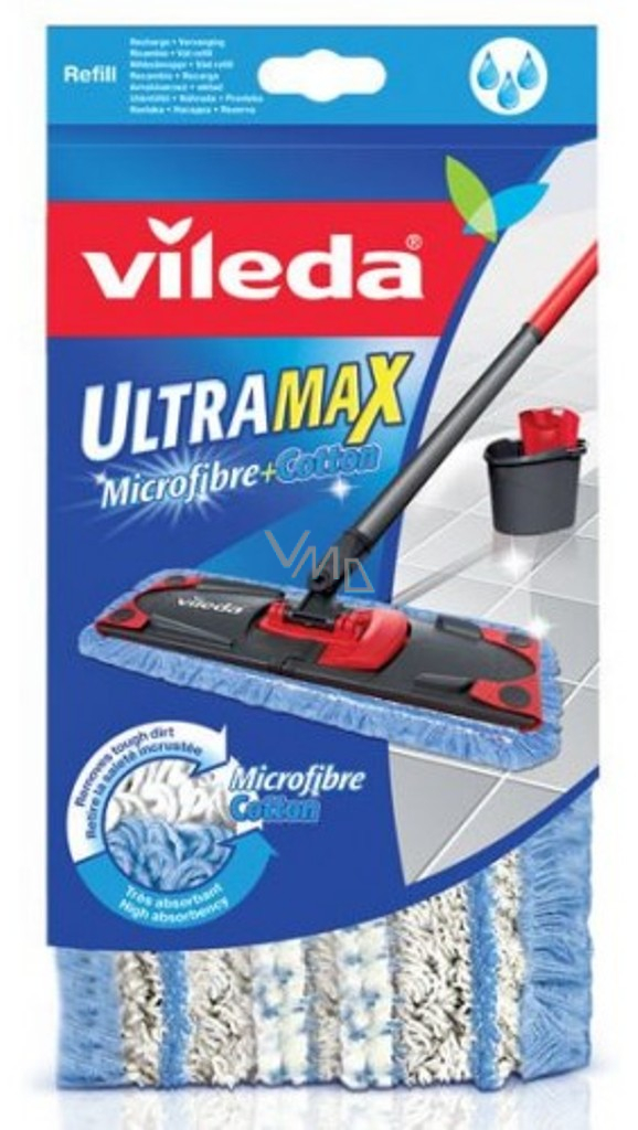 Lot de 4 Replacement Microfibre Pad pour Vileda EasyWring Ultramax/ 1-2  Spray Tampons de Microfibre pour Vileda Ultramax, UltraMax, UltraMax Plus  et Easy Wring UltraMax Carlin : : Cuisine et Maison