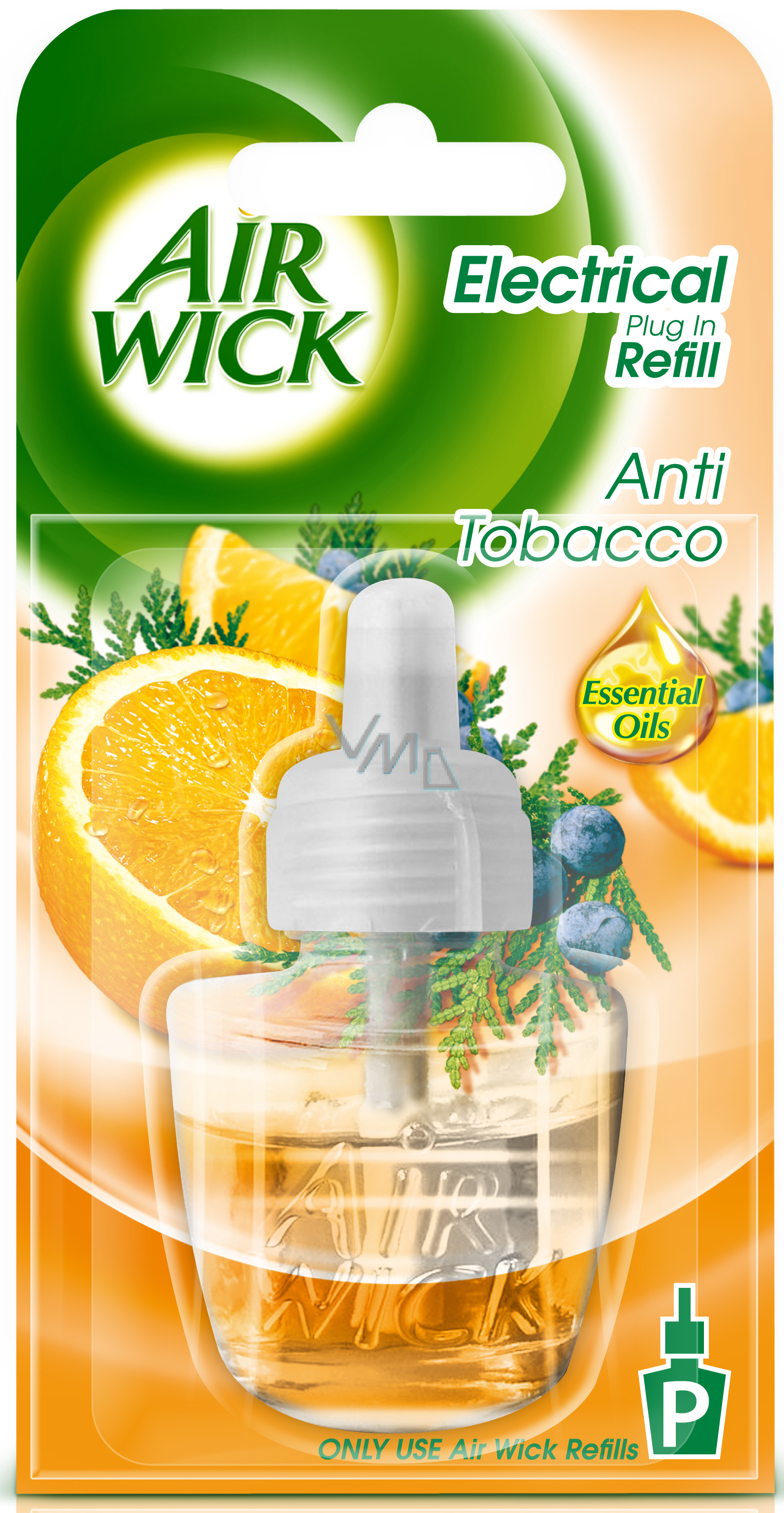 Air Wick Anti Tabac electric air freshener refill 19 ml - VMD