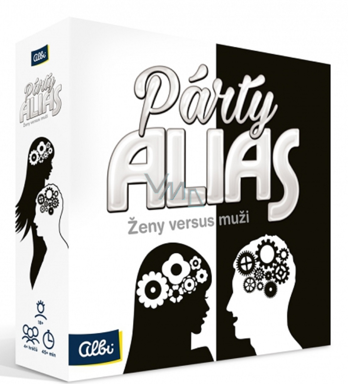 Albi Party Alias Women vs. Men Party Game Favorite party game recommended  age from 18+ - VMD parfumerie - drogerie