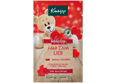 Kneipp I love you! bath salt with natural raspberry extract and caring cranberry oil to show your love 60 g