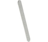 Zebra nail file, gray, flat, oval 17.5 cm 5312