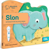 Albi Magic Reading Interactive Mini Book with Cutout Elephant, Age 2+