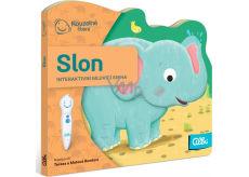 Albi Magic Reading Interactive Mini Book with Cutout Elephant, Age 2+