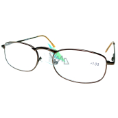 Berkeley Reading Glasses +1 Brown Metal 1 Piece MC2005