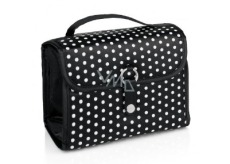 Diva & Nice Cosmetic handbag Polka Dot 17.8 x 10.8 x 12.7 cm.