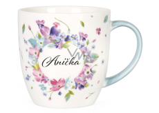 Albi Blooming Mug with the Name Anička 380 ml