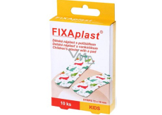 Fixaplast Kids waterproof patch for children 72 mm x 19 mm 10 pieces