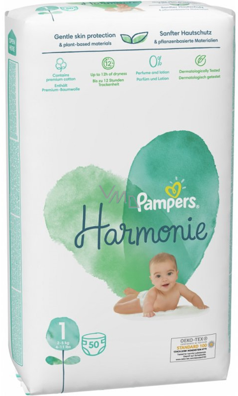 Pampers Premium Protection taille 6 maxi pack 66 couches