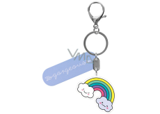 Albi Picture key ring with carabiner Rainbow