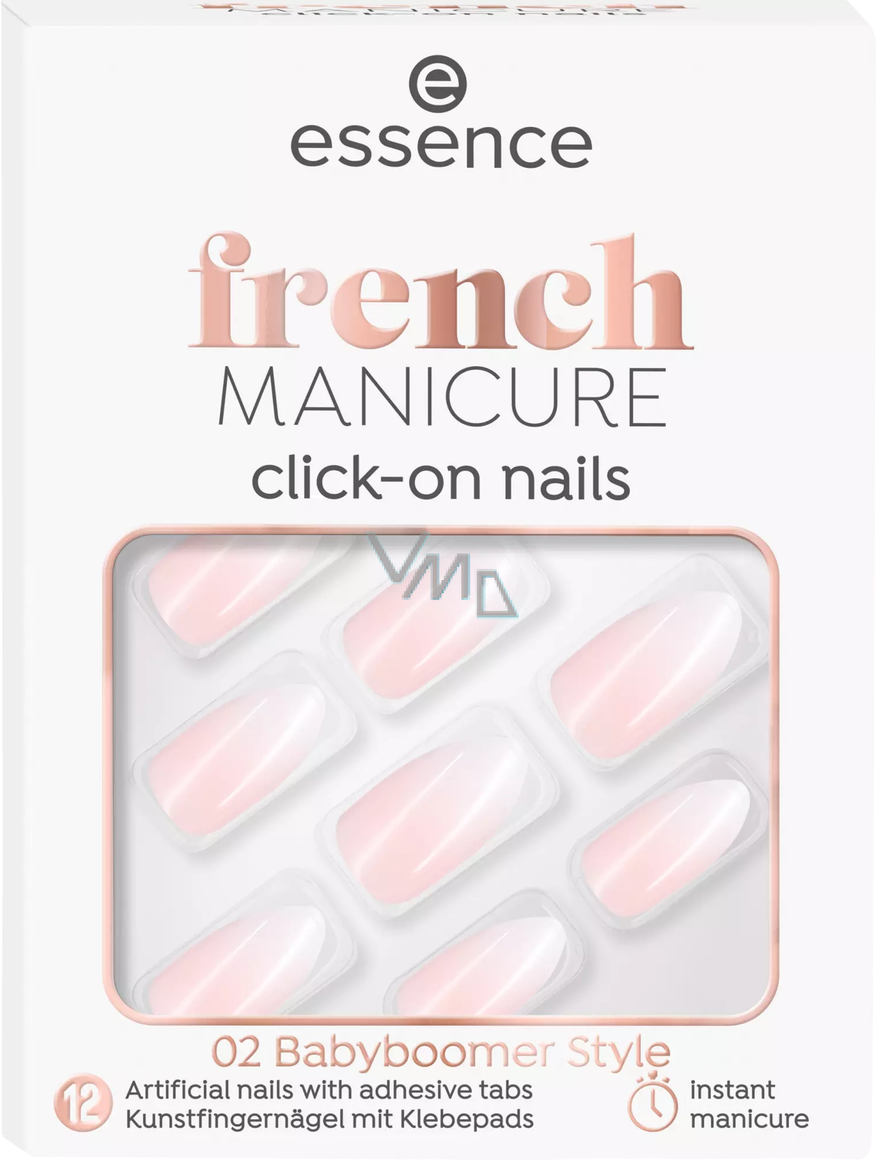 Essence French Manicure Stencils - French Manicure Templates