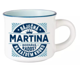 Albi Espresso cup Martina - Wonderful, gives joy at every step 45 ml