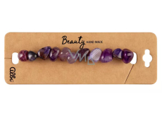 Albi Amethyst elastic bracelet 20 cm