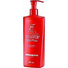 Ab Vitality Q10 Plus Body Lotion with Dry Skin Dispenser 500 ml