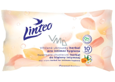 Linteo Herbal wet wipes for intimate hygiene 10 pieces