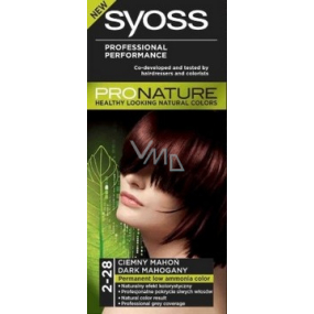 Syoss ProNature Long-lasting Hair Color 2-28 Dark Mahogany