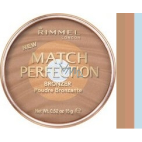 Rimmel London Match Perfection Bronzer Powder 002 Medium 15 g