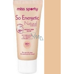 Miss Sports So Energetic Radiance Makeup 01 Light 30 ml