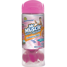 Mr. Muscle Active Capsules Joy of Spring multi-purpose cleaner 12 pieces -  VMD parfumerie - drogerie