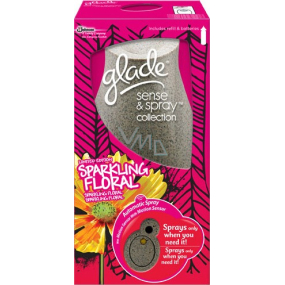 Glade Sense & Spray Sparkling Floral automatic air freshener 18 ml spray -  VMD parfumerie - drogerie
