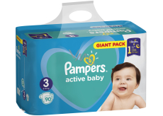 Pampers Active Baby Giant Pack 3 Midi 6-10 kg diaper pants 90 pieces