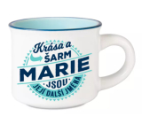 Albi Espresso Mug Marie - Beauty and Charm are her other names 45 ml