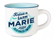 Albi Espresso Mug Marie - Beauty and Charm are her other names 45 ml