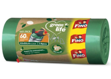 Fino Green Life Trash Bag 60 L 60 x 66 cm 18 pieces