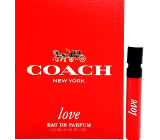 Coach Love eau de parfum for women 2 ml with spray, vial