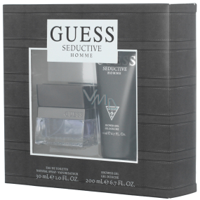 Guess Seductive Homme eau de toilette 30 ml shower gel 200 ml gift set VMD parfumerie drogerie