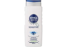 Nivea Men Sensitive shower gel for body, face and hair 500 ml