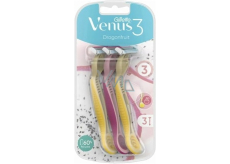 Gillette Venus 3 Dragonfruit razor 3 pieces for women