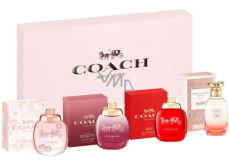 Coach Floral Eau de Parfum 4.5 ml + Wild Rose Eau de Parfum 4.5 ml + Love Eau de Parfum 4.5 ml + Dreams Sunset Eau de Parfum 4.5 ml, gift set of miniatures for women