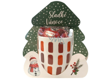 Albi Christmas Mug and Pralines 85 g Red Decoration 250 ml