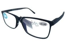 Berkeley Reading Dioptric Glasses +0.5 Plastic Black Blue Block 1 piece MC2275BC1