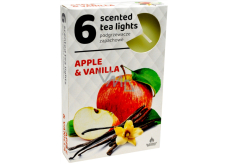 Tea Lights Apple and vanilla scented tea lights 6 pieces